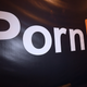 A Pornhub logo is displayed at the company’s booth at the 2018 AVN Adult Entertainment Expo at the Hard Rock Hotel & Casino on January 24, 2018 in Las Vegas, Nevada.